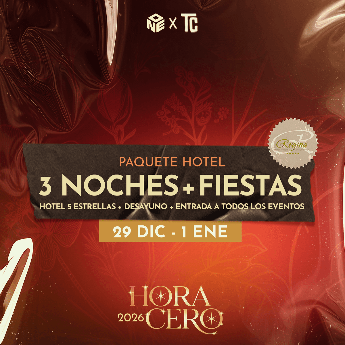 HORA CERO - PAQUETES DE HOTEL 3 NOCHES image}